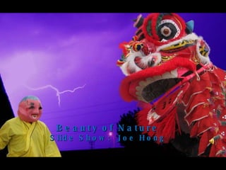 Beauty of Nature Slide Show:  Joe Hong 