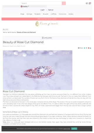Beauty of-rose-cut-diamond