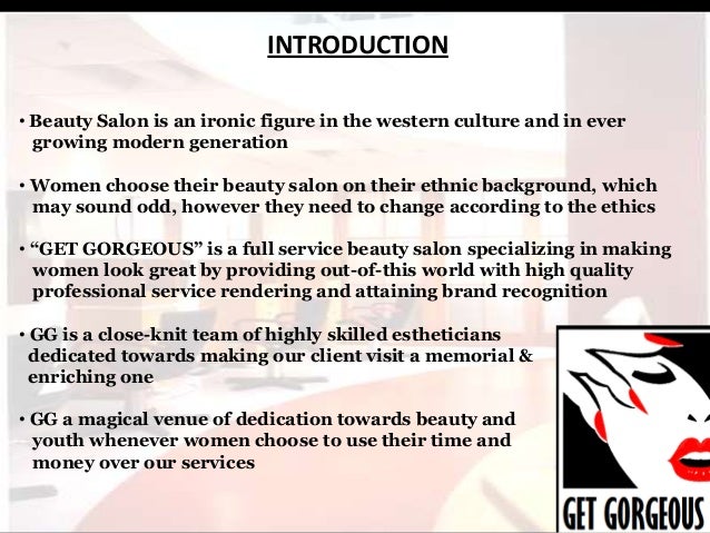 Beauty salon business plan pdf