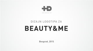 Logo Dizajn Beauty and Me Studio Beograd