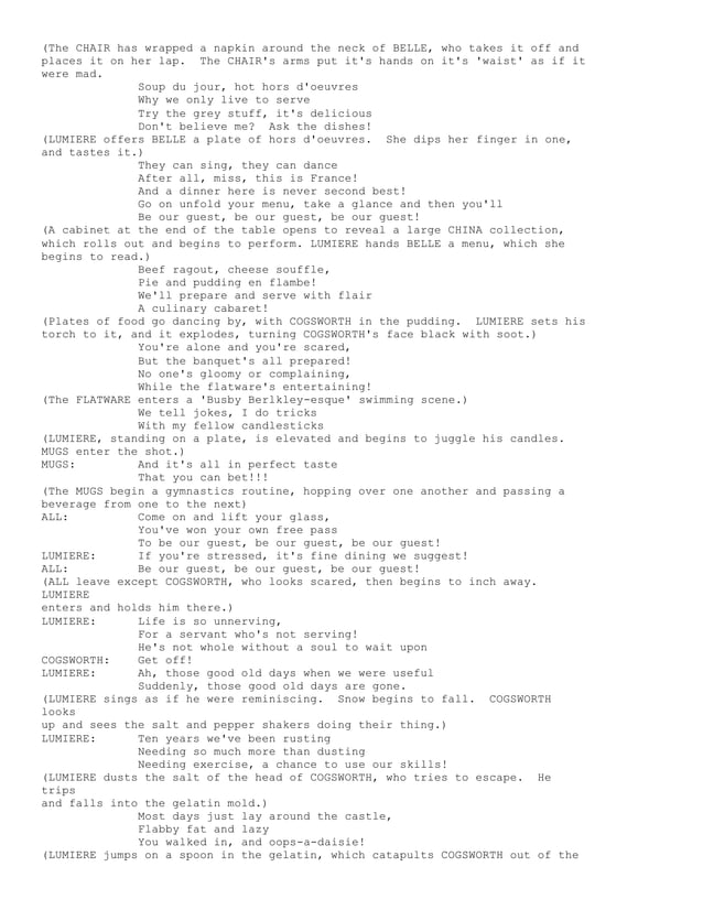 Beauty and the Beast Stage Play Script – Bringing the Enchanting Tale to Life Beauty and the Beast Stage Play Script – Bringing the Enchanting Tale to Life