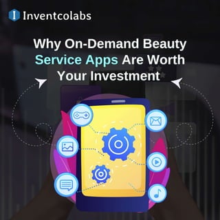 On demand beauty service app development.