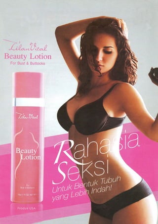 Beauty lotion for breast 