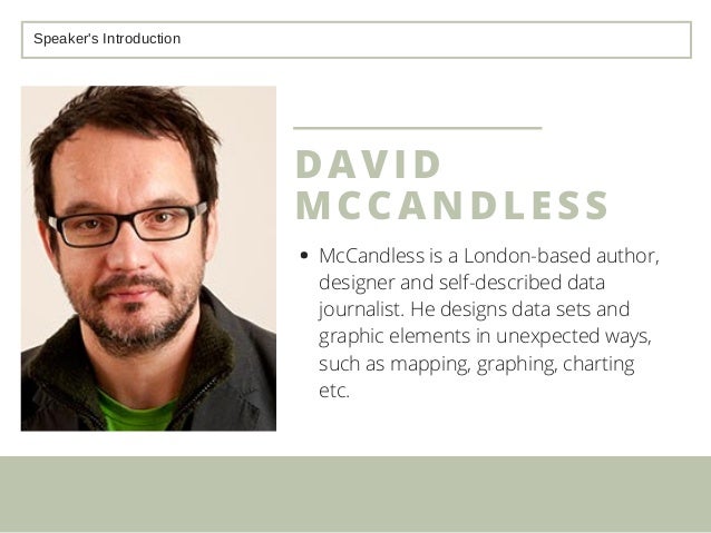 David McCandless The Beauty of Data Visualization