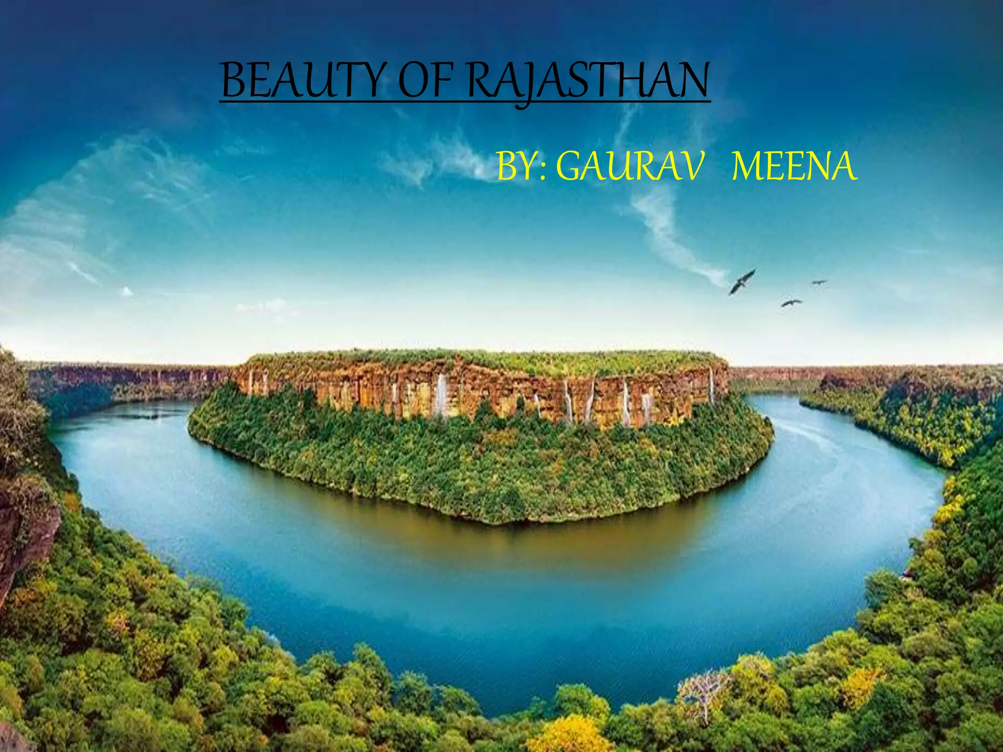 Beauty of rajasthan | PPTX