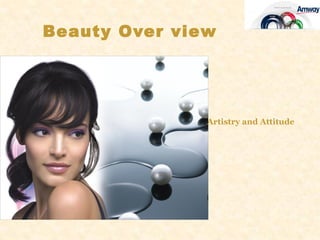 Beauty Over view




               Artistry and Attitude
 