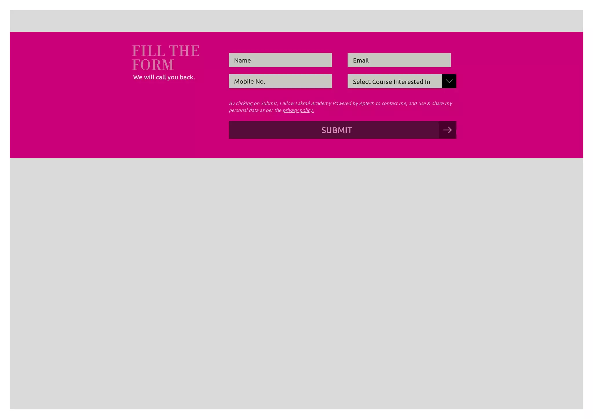 Beauty parlour course in delhi Lakme academy faridabad PPT