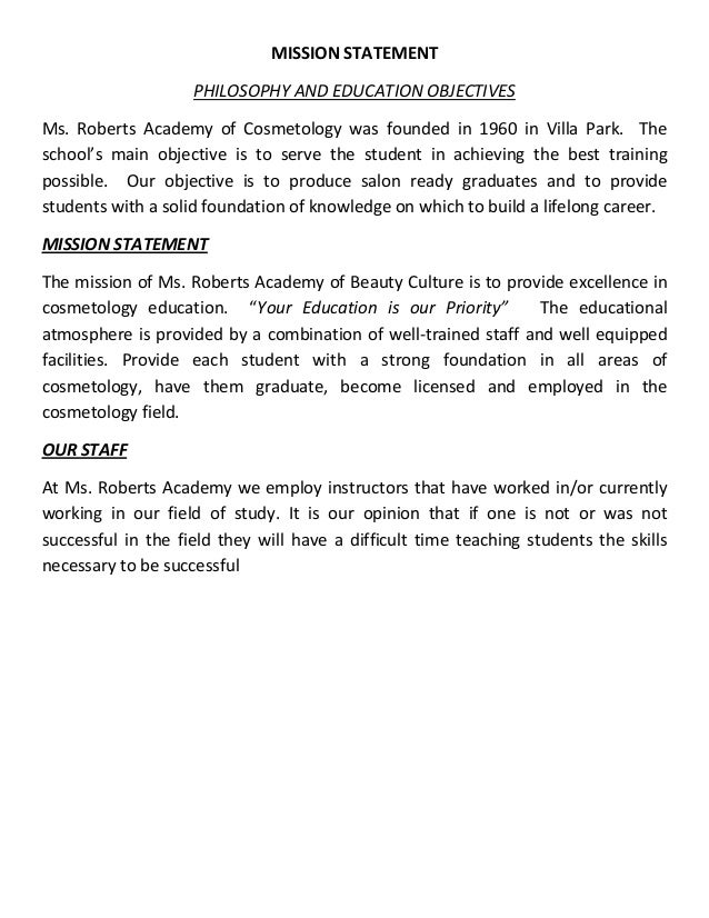 Personal statement template picture