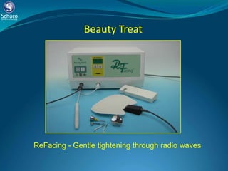 Beauty Treat




ReFacing - Gentle tightening through radio waves
 