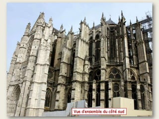 Vue d’ensemble du côté sud
 