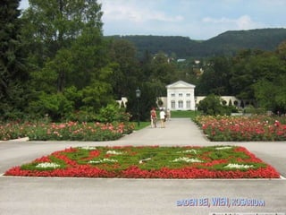 BADEN BEI, WIEN, ROSARIUM 