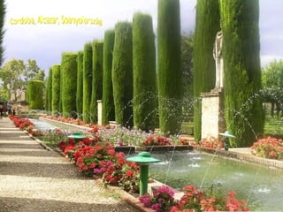 Cordoba, Alcazar, Spanyolország 