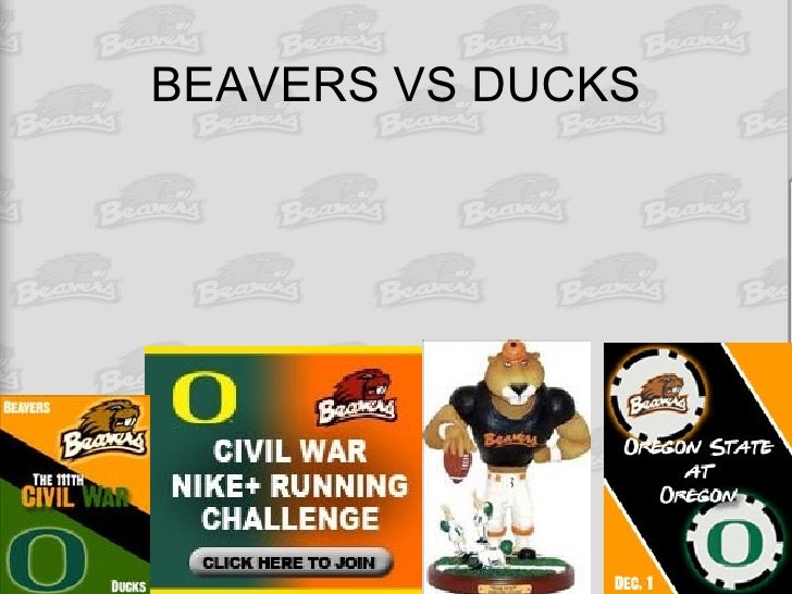 Beavers Vs Ducks