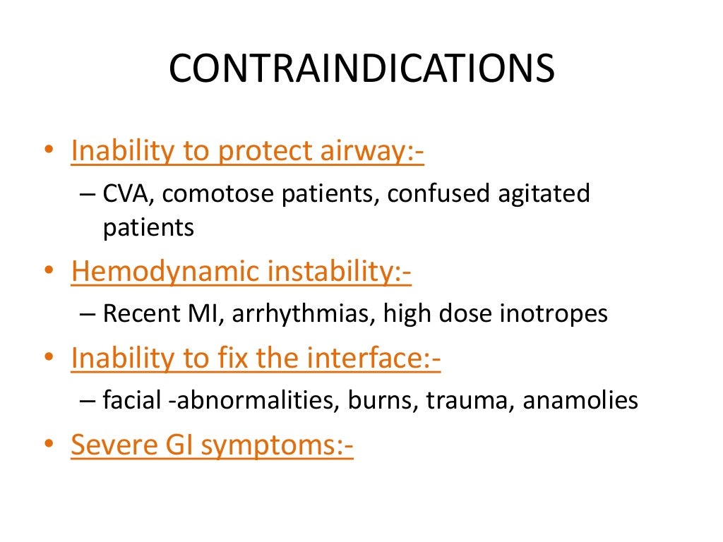 Invasive Vs Non Invasive Ventilation