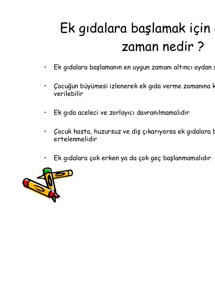 6 Ay Bebek Beslenmesi