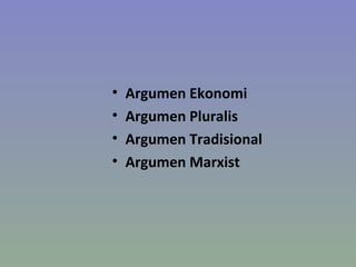Beberapa argumen yang mendukung dan menolak perencanaan ok | PPT