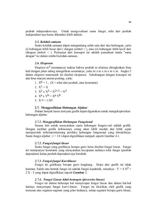 Beberapa Model Analisis Data
