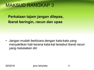 Antologi Sejadah Rindu Prosa Traisional Beberapa Petua Hdup Hidup