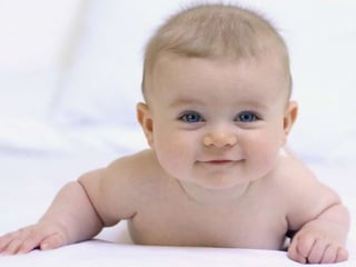 Bebes de ojos azules