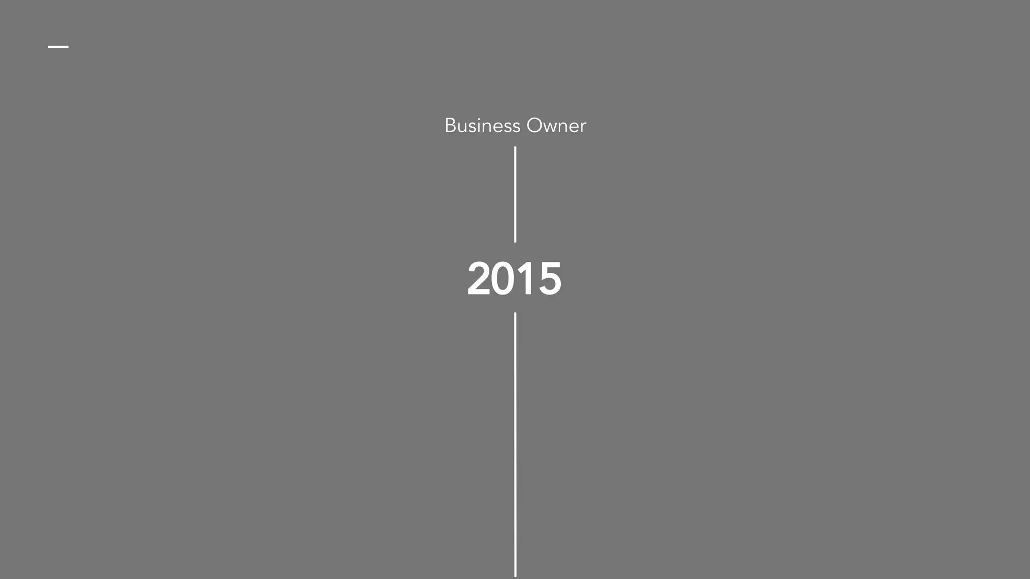 2015
Business Owner
 