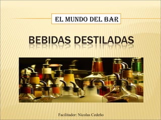 EL MUNDO DEL BAR Facilitador: Nicolas Cedeño 