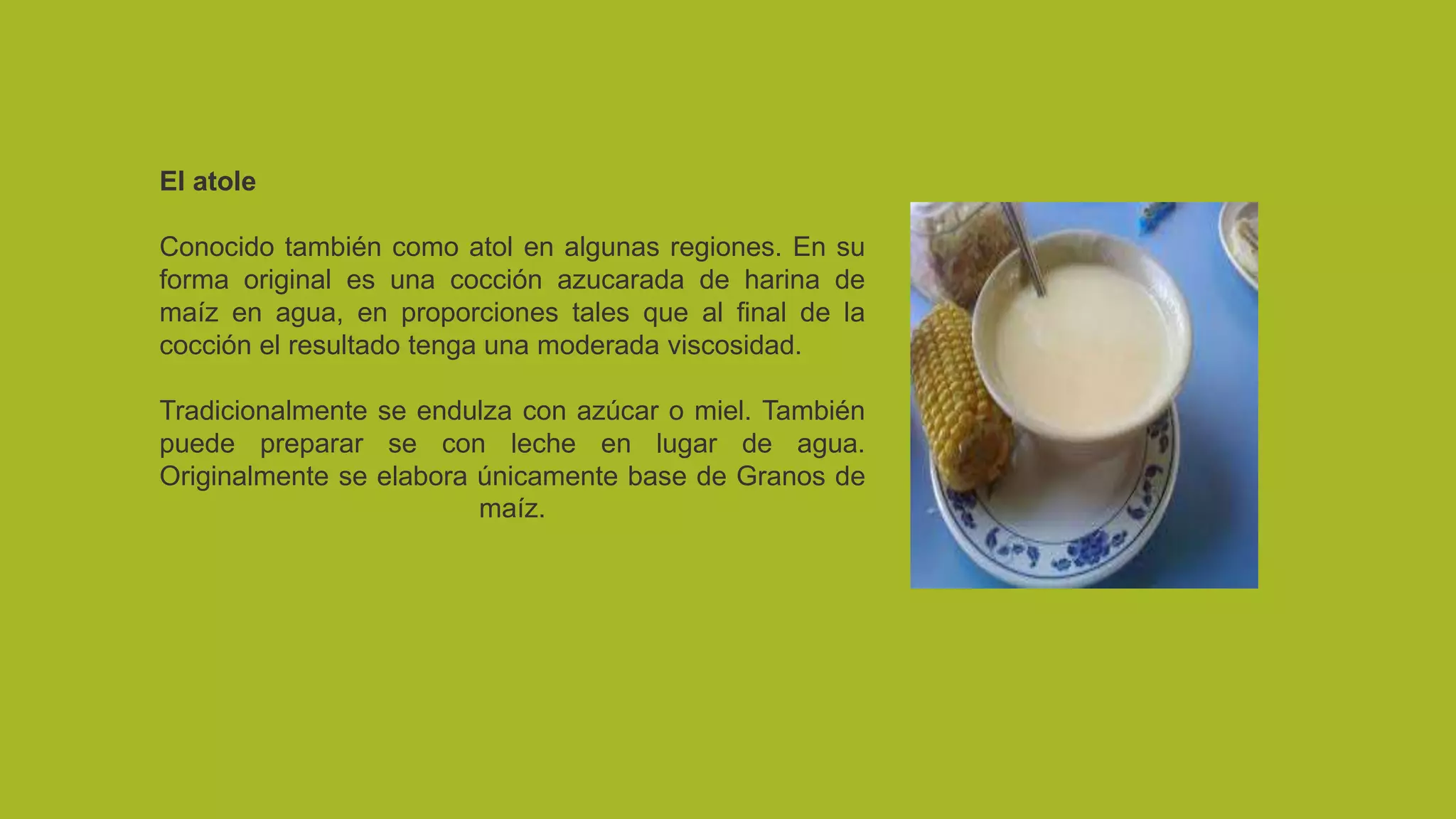 Bebidas tipicas de honduras | PPT