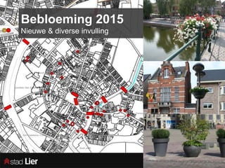 Bebloeming 2015
Nieuwe & diverse invulling
 