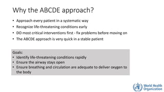 Basic Emergency Care Course | PPTX