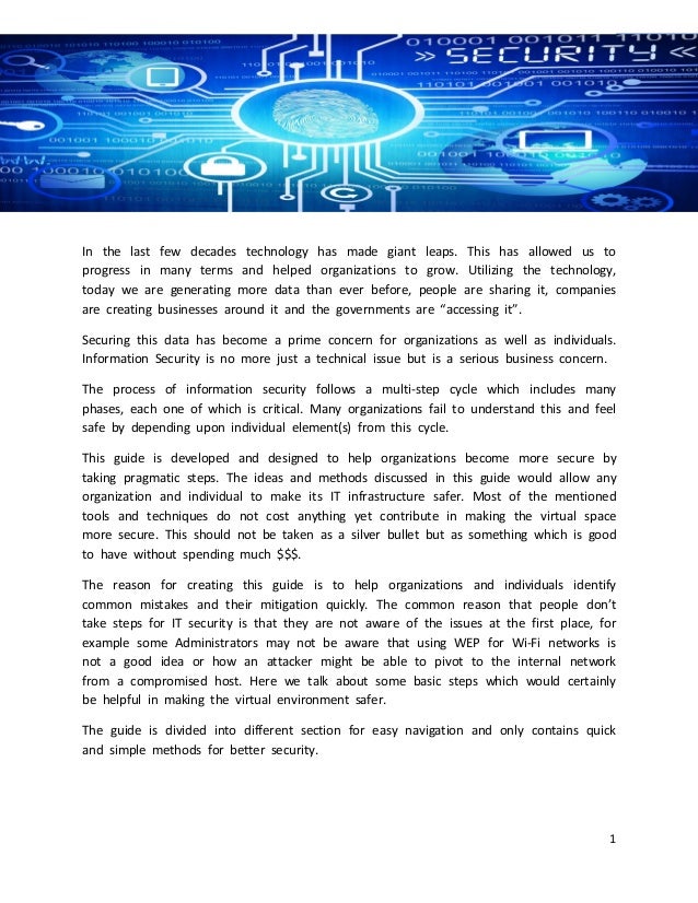 Elementary-Information-Security-Practices