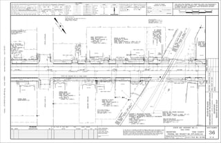 IPF
IPFIPF IPFIPF
IPFIPF
IPFIPF
IPF
SillEL
IPF
W
SillEL
W
IPF
SillEL
IPF
SillEL
W
SillEL
IPF
R R
SillEL
W
W
SillEL
IPF
SillEL
SillEL
SillEL
G
STB
IPF
IPF
SillEL
W
3’RIGHTOFWAY
APPROX.LOCATION
BRADBURYSTREET
PLAN V2 ME/98
LAST REVISION DATE - APRIL 12, 1983
DATED - JUNE 30, 1914
STATION 5212+10 TO STATION 5265+20
OPERATED BY THE BOSTON AND MAINE RAILROAD
BOSTON AND MAINE RAILROAD
RIGHT OF WAY AND TRACK MAP
PLAN BOOK 305, PAGE 29
YORK COUNTY REGISRY OF DEEDS
DATED - AUGUST 26, 2005
BY DOW & COULOMBE, INC.
FOR VACATION PROPERTIES, INC.
PLAN SHOWING A BOUNDARY SURVEY
RECORDING DATE - MAY 21, 1926
PLAN BOOK 10, PAGE 39
YORK COUNTY REGISTRY OF DEEDS
BY R. W. LIBBY
OF PEPPERELL MANUFACTURING CO.
PLAN OF PROPERTY
G
R
ID
N
O
R
T
H
M
A
IN
E
2
0
0
0
W
E
S
T
Z
O
N
E
+93*
+71* +76*
113* S.F.
+99 +93*
+12*
+42* +72 +86
149* S.F.
+14*
+28* +42*
T.C.R.
65* S.F.
+55*
+75*
105* S.F.
+38 +58*
T.C.R.
99* S.F.
+65*
298* S.F.
TEMP. CONST. LIMITS
428* S.F.
+78
+94+84*
+89*
T.C.L.
58* S.F.
+58*
TEMP.CONST. LTS.
+11*
92* S.F.
RACHAELWEYAND
T.C.L.
7* S.F.
APARTMENTS, LLC
UPPER MAIN
STATE AID HIGHWAY NO.13 /MAIN STREET
ST.MARYSSTREET
COMBINED FACTOR - 0.9999767
VERTICAL DATUM - NAVD 88
ZONE - MAINE 2000 WEST ZONE
HORIZONTAL DATUM - US STATE PLANE NAD83(2011)
CONTROL INFORMATION
5,506* S.F. (CALC.)
TOTAL AREA =
7* S.F. (1)
TEMP. CONST. RIGHTS =
ITEM NO. (10)
APARTMENTS, LLC
UPPER MAIN
7,542* S.F. (CALC.)
TOTAL AREA =
228* S.F. (1)
TEMP. CONST. RIGHTS =
ITEM NO. (12)
ENW APARTMENTS, LLC
12, 681* S.F. (CALC.)
TOTAL AREA =
92* S.F. (1)
TEMP. CONST. RIGHTS =
ITEM NO. (13)
MAHFUZ A. FULLI
TOTAL AREA = 10,624* S.F. (CALC.)
TEMP. CONST. RIGHTS = 209* S.F. (3)
ITEM NO. (14)
ELIZABETH S. WHITE
DAVID E. WHITE
4,133* S.F. (DEED)
TOTAL AREA =
102* S.F. (2)
TEMP. CONST. RIGHTS =
ITEM NO. (9)
ANTHONY D. TROTTIER
DAVID R. TROTTIER
LOT 2
LOT 1
LOT 2
LOT 1
LOT2
LOT1
26’
12’PASSAGEWAY
APPROX.C.L.OFHOUSE
(SURVEY PLAN)
TOTAL AREA = 10,154* S.F.
TEMP. CONST. RIGHTS = 102* S.
ITEM NO. (19)
VACATION PROPERTIES, INC.
18,295*S.F.(PERTOWN)
TOTALAREA=
298*S.F.(1)
TEMP.CONST.RIGHTS=
ITEMNO.(20)
ABILITYEQUIPMENTSALES,INC.
TKN, LLC
+21.2
+24*
15* S.F.
+20.7* +26
P.L.
P.L.
P.L.
P.L.
P.L. P.L.
P.L.
P.L.
P.L.
P.L.
P.L.
P.L.P.L.
P.L.
P.L.
P.L.
P.L.
P.L.
P.L. P.L.
P.L.
P.L.
P.L.
P.L.
P.L.
P.L.
P.L.
+09*
45* S.F.
25* S.F.
6,488*S.F.(CALC.)
TOTALAREA=
90*S.F.(2)
TEMP.CONST.RIGHTS=
ITEMNO.(16)
CHERYLERICKSON
RICHARDERICKSON
COVERED PORCH
STAIRS
+22
55* S.F.
TEMP. CONST. LIMITS
FENCE
TEMP. CONST.
LTS.
SIDEWALK SIDEWALK
TEMP. CONST. LIMITS
TEMP. CONST.
LIMITS
228* S.F.
SIDEWALK SIDEWALK SIDEWALK
TEMP. CONST. LTS.
15* S.F.
TEMP. CONST. LIMITS
TEMP. CONST. LIMITS
LIMITS
CONST.
TEMP.
SIDEWALK
BUILDING
BUILDING
BUILDING
BUILDING
BUILDING
BUILDING
BUILDING
BUILDING
BUILDING
SIDEWALK
TEMP.
TEMP. CONST. LIMITS
TEMP. CONST. LIMITS
+52*
SIDEWALK
SIDEWALK
SIDEWALKSIDEWALKSIDEWALK
SIDEWALK
BUILDING
BUILDING
P.L.
217* S.F.
TO
TA
L
A
R
EA
=
6,575*
S
.F.
(D
EED
)
TEM
P.
C
O
N
S
T.
R
IG
H
TS
=
58*
S
.F.
(1)
ITEM
N
O
.
(38)
S
ETH
S
.
H
A
R
K
N
ES
S
»¿47
3,293* S.F. (CALC.)
TOTAL AREA =
217* S.F. (1)
TEMP. CONST. RIGHTS =
ITEM NO. (15)
LIVING TRUST
RODNEY L. BELANGER & PRISCILLE P. BELANGER
PRISCILLE P. BELANGER, TRUSTEE
RODNEY L. BELANGER, TRUSTEE
PLAN SHOWING A DIVISION OF LAND
FOR TROTTIER DEVELOPMENT, CO
347 MAIN STREET, BIDDEFORD MAINE
BY JOHN E. PERRY, JR.
DATED DECEMBER 21, 2009
UNRECORDED
PLAN BOOK 3, PAGE 14
YORK COUNTY REGISTRY OF DEEDS
DATED - JULY 14, 1886
FOR LOT "A" OF B. & M. R.R.
LOT "B" OF MRS. L. E. STAFFORD
PLAN OF LAND EXCHANGED
2,153*S.F.(CALC.)
TOTALAREA=
128*S.F.(2)
TEMP.CONST.RIGHTS=
ITEMNO.(11)
LINDAL.CAOUETTE
TOTAL AREA = VAST HOLDINGS
TEMP. CONST. RIGHTS = 428* S.F. (1)
ITEM NO. (17)
BOSTON AND MAINE RAILROAD
TOTAL
AREA
=
VAST
HOLDINGS
TEM
P.CONST.RIGHTS
=
204*
S.F.(2)
ITEM
NO.(18)
BOSTON
AND
M
AINE
RAILROAD
14+00 15+00 16+00 17+00 18+00 19+00
NO. GRANTOR INSTRUMENT DATE BOOK PAGE
COUNTY RECORD
SHEET NUMBER
OF
DATE
COMMISSIONER
CHIEF ENGINEER
REVISIONS
NO. DATE DESCRIPTION BY
RIGHTOFWAYMAP
STATEOFMAINE
DEPARTMENTOFTRANSPORTATION
ITEMTECHCHECKED
RIGHT-OF-WAY MAP
WIN
PLAN FILED IN PLAN BOOK PAGE
HIGHWAYDivision:Filename:...10ROWMSTA036_RWPLAN2.dgnUsername:Date:7/28/2015Katherine.S.Gray STATE OF MAINE
REGISTRY OF DEEDS
COUNTY
RECEIVED
Attest:
,
REGISTER
Plan Book , Page
at h m M and recorded in
Town, County, State
Ledge
Trees
Tree Line
Conifer
Catch Basin
Manhole
Deciduous
Utlity Pole
Telephone Line
Traverse Point
IPFIRF
Electric Line
Sewer Manhole
Control Of Access
Limits of Wrought Portion L.O.W.P.
Water Line
Sanitary Sewer
Guardrail
Existing Right of Way
Water Edge
Bush Line
P.L.
Fence
Underdrain Line
PLAN LEGEND
Culvert
Gas Line
Traveled WayApprox. Property Lines
Sign
Fire Hydrant
Monument
Building
C.O.A.
Cut Line Fill Line
Clearing Limit Line Stonewall
AREAS
EXISTINGCONDITIONPLAN
FINALRIGHTOFWAY
between abutters are approximate and for general reference purposes only.
See sheet X of this plan set for coordinates. (3) Other boundary lines, including lines
Exceptions: (1) No separate survey report, (2) Monumentation only as shown on plan.
Maine Board of Licensure for Professional Land Surveyors 02-360 CMR, Chapter 90;
are based upon a survey conforming to the Standards of Practice promulgated by the
To the best of my knowledge and belief the Highway Right of Way lines depicted hereon
New Right of Way
New Easement
New Temporary Rights
10+00 11+00Baseline 12+00
New R/W Along Existing R/W
New R/W Within Existing R/W
Pipe Found
Well
WELL
Existing Proposed
Ditch
16STATEHOUSESTATION-AUGUSTA,ME04333-0016-207-624-3460
CHAIN LINK BARB WIRE STOCKADE
Replacement Pin Set
Iron Rod Found
Retaining Wall
Mailbox
Rock/Boulder Flag Pole
Existing Proposed
Curbing
ABUTTING PROPERTY OWNERS.
IT CANNOT BE USED TO ESTABLISH LEGAL BOUNDARIES BETWEEN
ACQUISITION OF REAL PROPERTY FOR TRANSPORTATION PURPOSES.
THIS PLAN WAS PREPARED IN CONNECTION WITH THE DEPARTMENT’S
Scale of Feet
020 20 40 60 80
20291.10
FEDERAL AID PROJECT NO. STP-2029(110)
BIDDEFORD
BIDDEFORD
YORK COUNTY
STATE AID HIGHWAY NO. 13
MAIN STREET
G.L.L.
G.L.L.
JANUARY 2015
DAVID BERNHARDT
JOYCE NOEL TAYLOR
SHEET 2 OF 4SCALE 1"= 20’
D.O.T. FILE NO. 16-505
36
38
 
