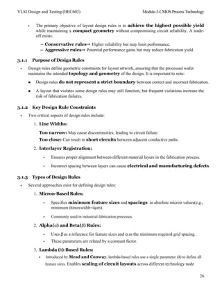 BEC602-Module-3-1_Notes.pdf. Vlsi design and testing notes | PDF