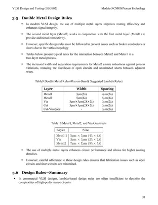 BEC602-Module-3-1_Notes.pdf. Vlsi design and testing notes | PDF