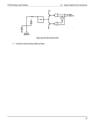 Directional Pad Module BEC602-Module-4-Notes.pdf.Vlsi design and testing notes | PDF