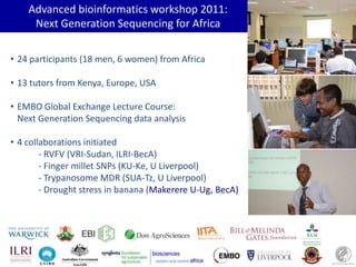 BecA hub research, facilities, and capacity building