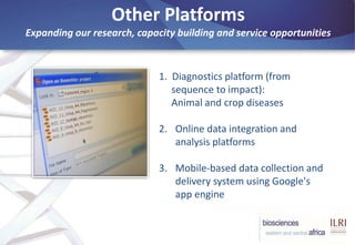 BecA-ILRI Hub: Mobilizing biosciences for Africa’s development