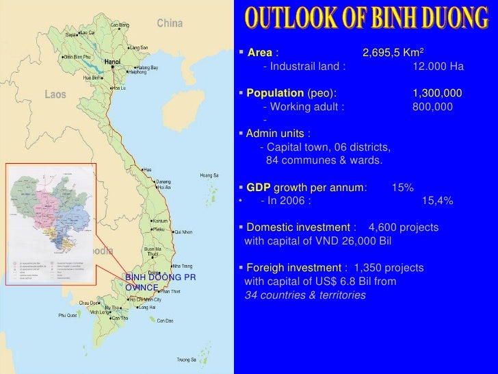 About Binh Duong Province Development