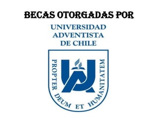Becas otorgadas por
 