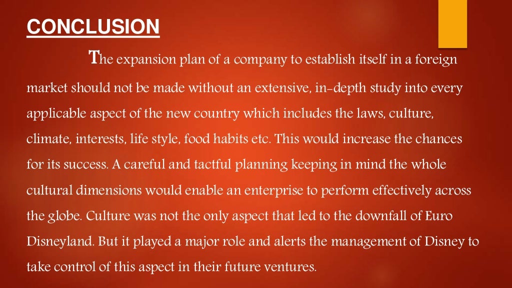 A Case Study On 'The NotSoWonderful world of EuroDisney