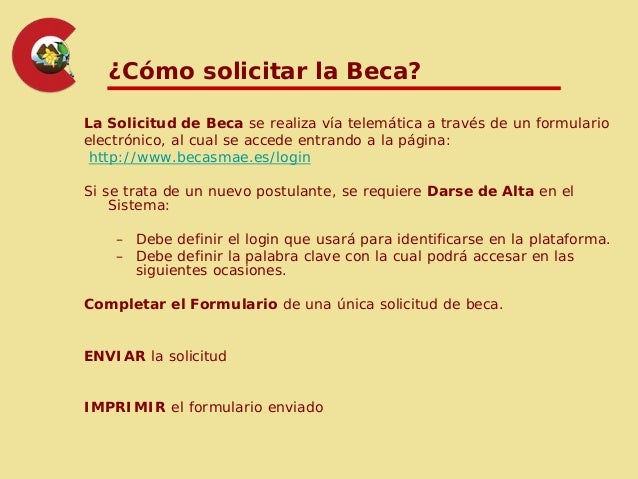 Becas MAEC-AECID España 2013 2014