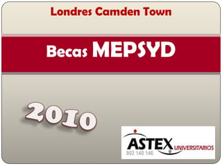 Londres Camden Town Becas MEPSYD 2010 