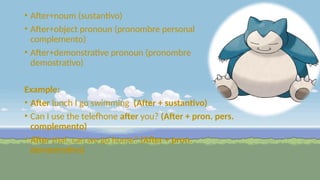 Because , So, and After - Conectores en inglés con ejemplos | PPTX