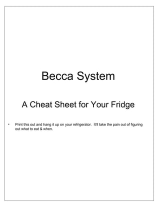 Becca System ,[object Object],[object Object]