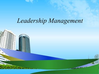 Leadership Management 