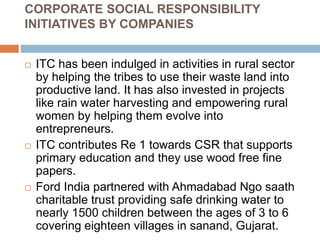 CSR issue of management
 Demand for greater -disclosure-from the
stakeholders.(suppliers,customeers,
government etc)
 Ag...