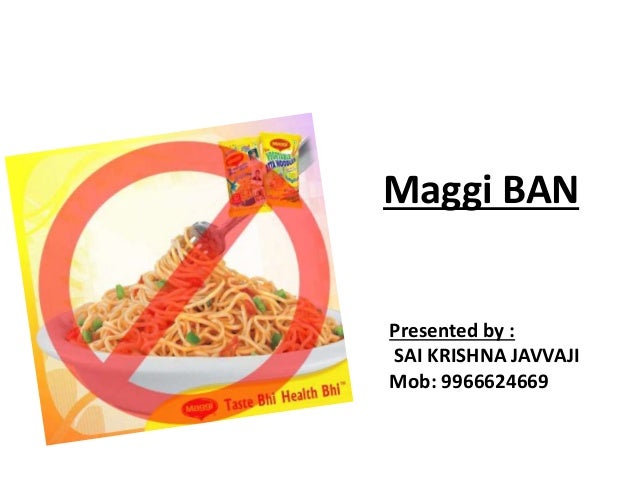 Maggi crisis management image