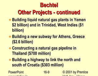Bechtel project planning example | PPT