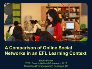 Comparing Online Social Networks (Abbr)