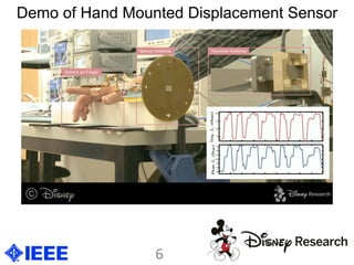 Demo of Hand Mounted Displacement Sensor
6	
  
 