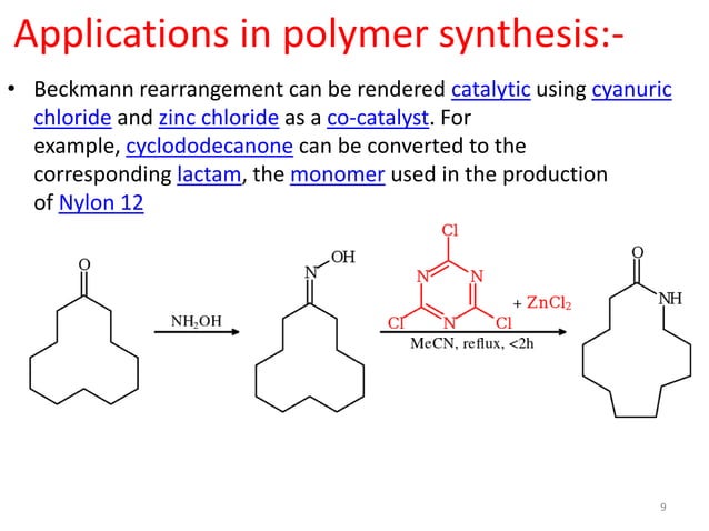 Beckmann rearrangement ppt | PPTX