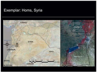 Exemplar: Homs, Syria
 